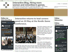 Tablet Screenshot of interactiveblog.net